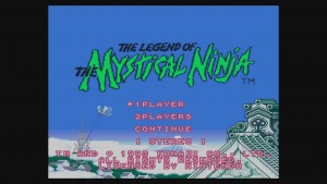The Legend of the Mystical Ninja - Title Screen